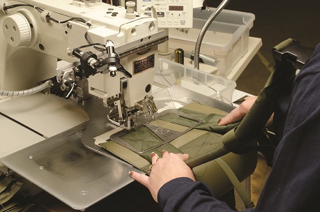 Sewing a bag part